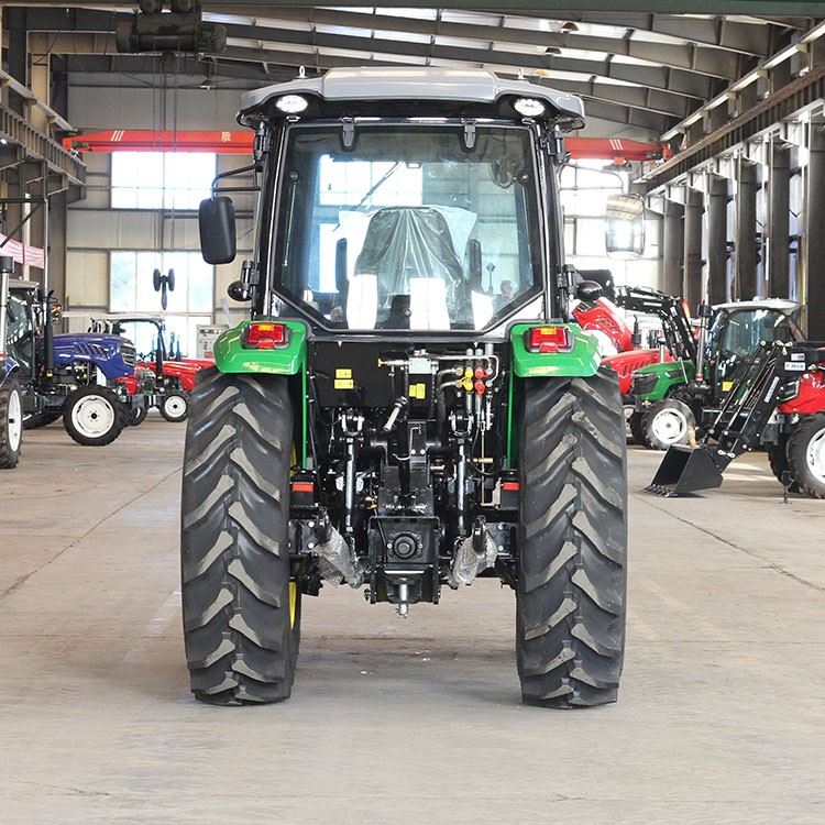 90HP Air-Conditioned Luxury Cab Tractor – Pressurized Cab & Ergonomic Comfort for All-Weather Operation high quality