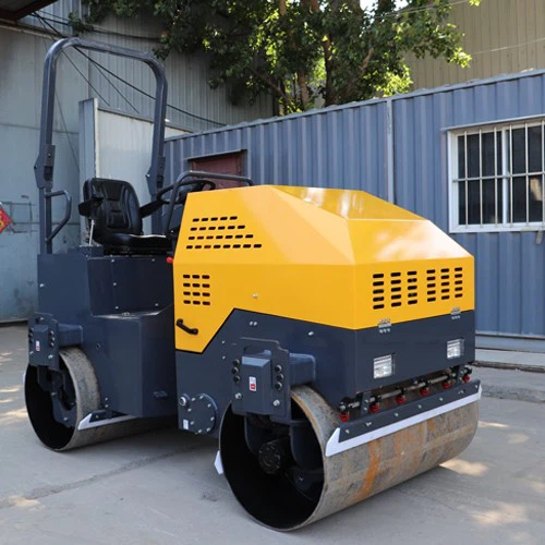 HR3000 3-ton Fully Hydraulic Dual Drive Drum Roller